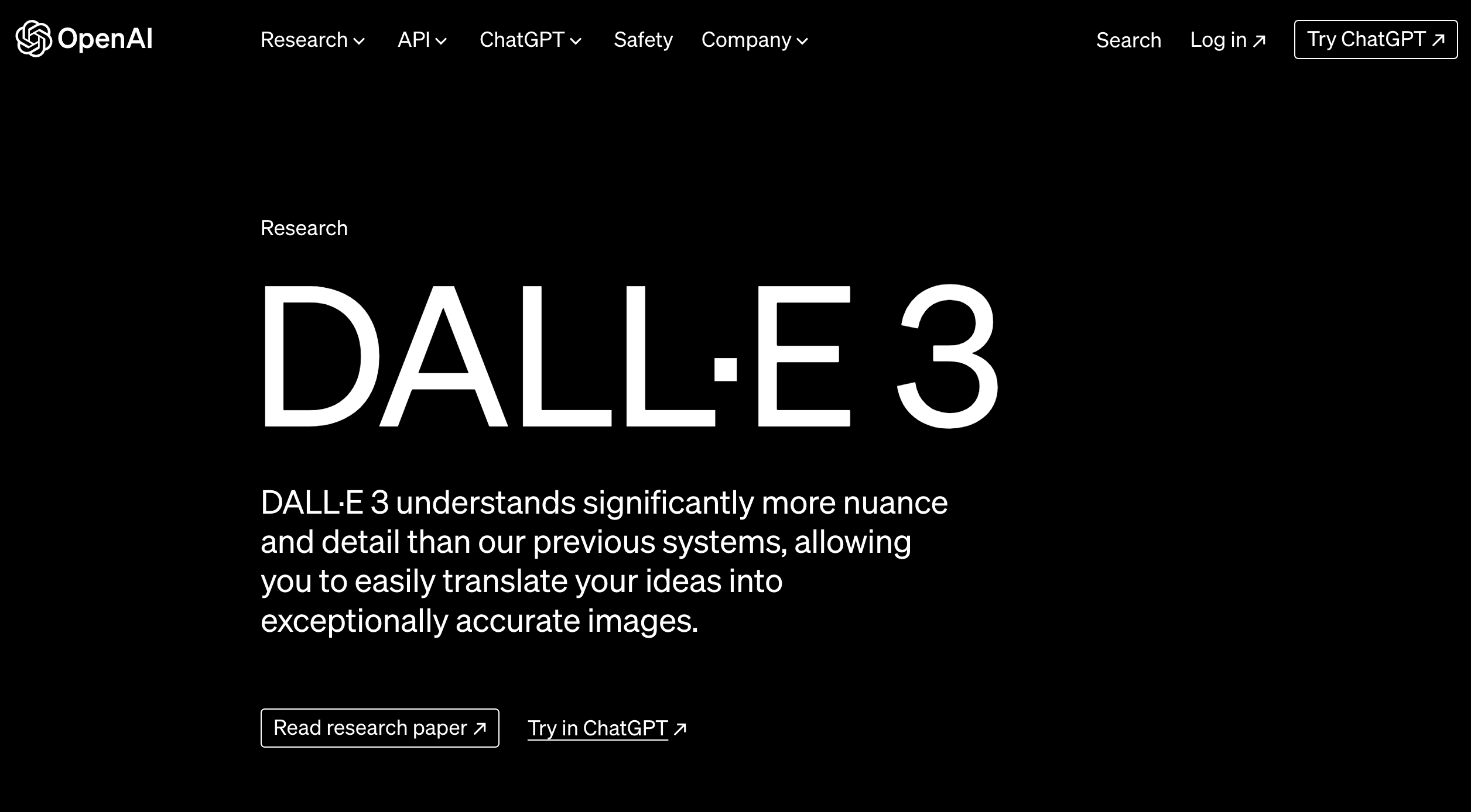 Generative AI example - Dall-E