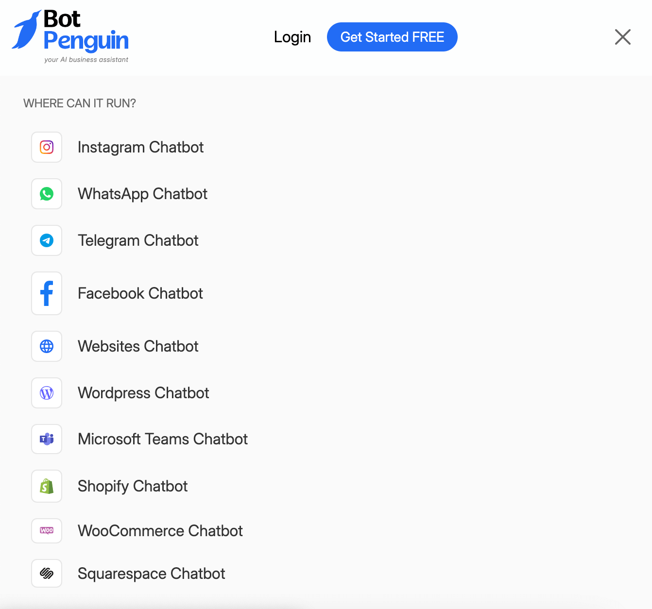 BotPenguin integrations