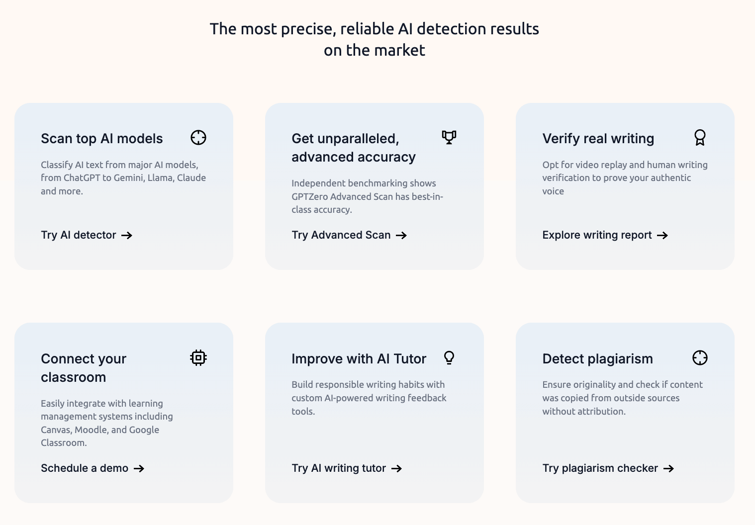 gptzero functions