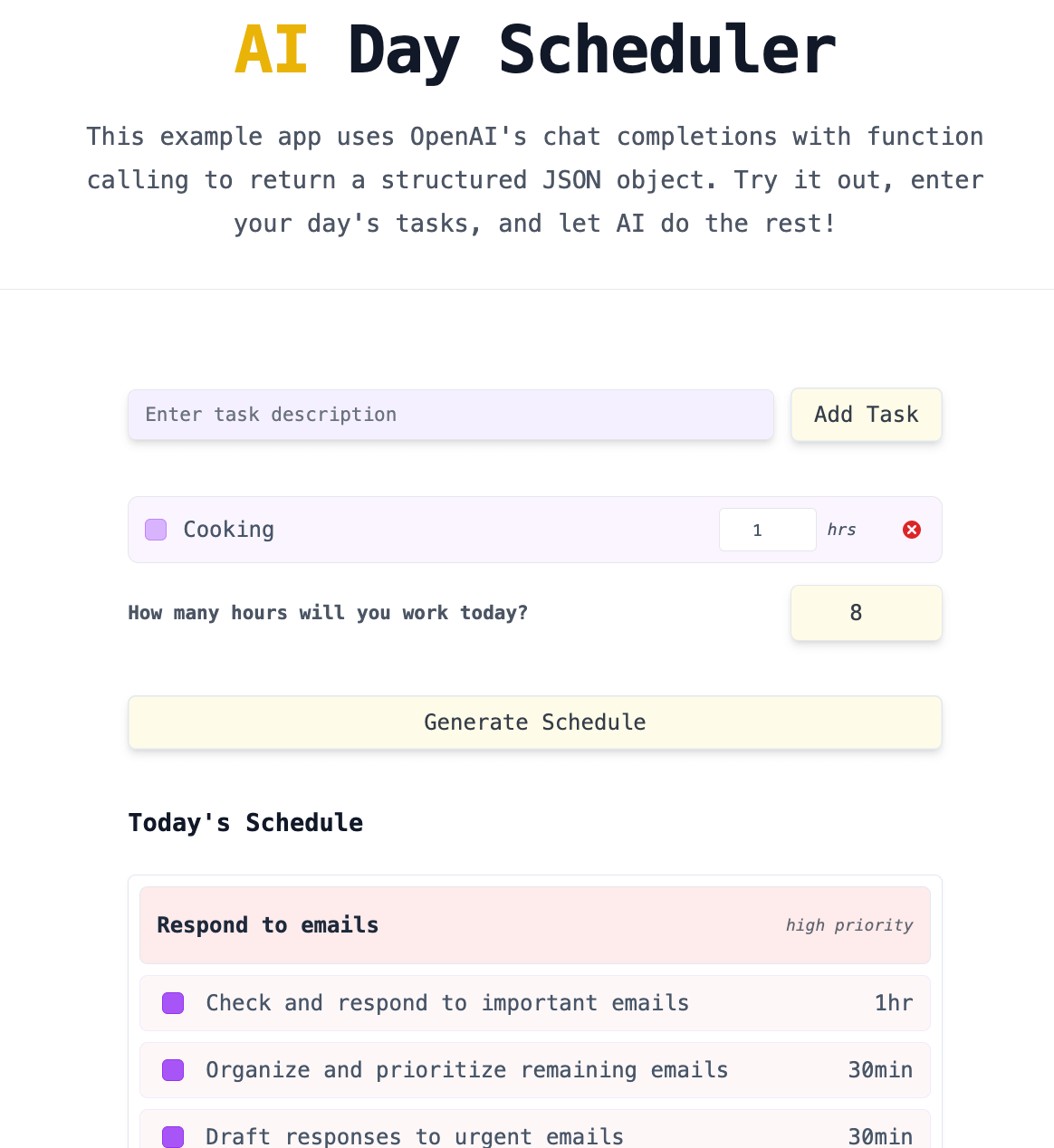 open saas boilerplate demo