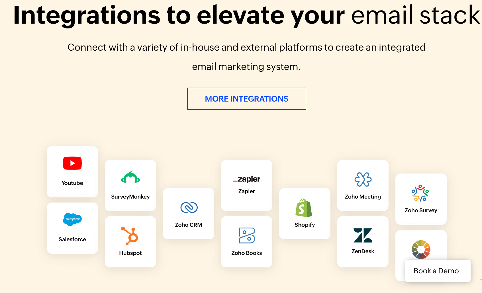 zoho campaigns integration